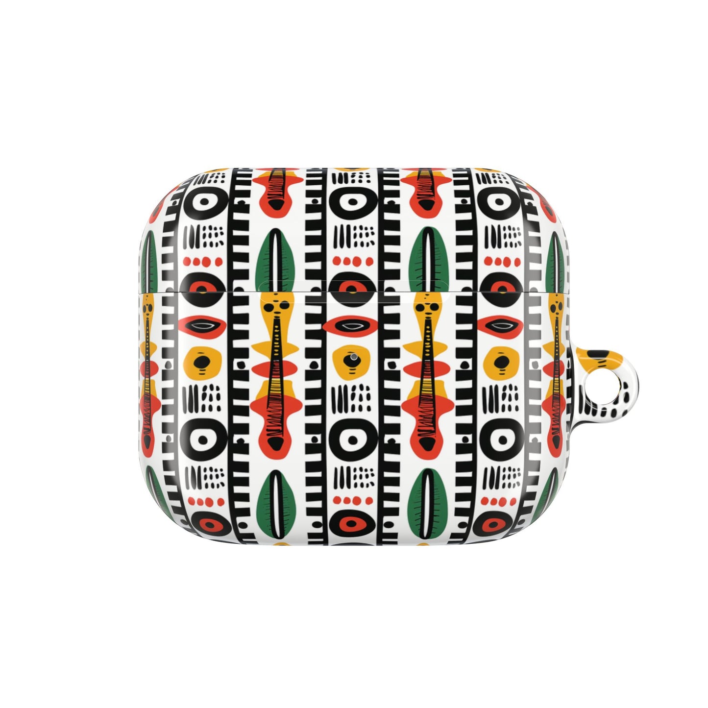 Afrobeat Harmony AirPod Cases - Stylish Protection with Bold Patterns-Airpods Pro Gen 1 and 2, Gen 1 to 4.