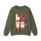 LOVE Coquette Unisex Heavy Gildan Blend™ Crewneck Sweatshirt.