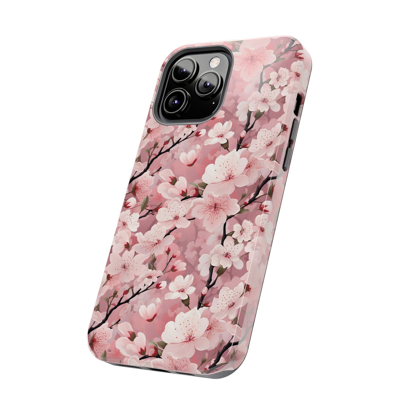 Cherry Blossom iPhone and Samsung Tough Phone Cases