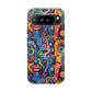 Psychedelic Visions Vibrant Art Google Pixel, iPhone and Samsung Phone Case - Tough Cases for Creative Souls