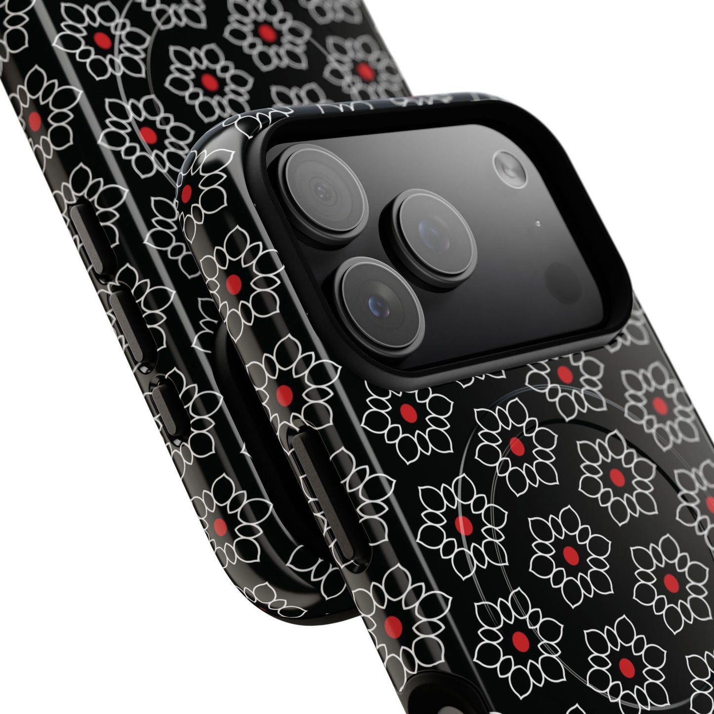 Floral Power Magnetic Tough iPhone Cover | Tough iPhone Cover, Floral Design, Custom iPhone Accessory, Gift for Her, iPhone Case