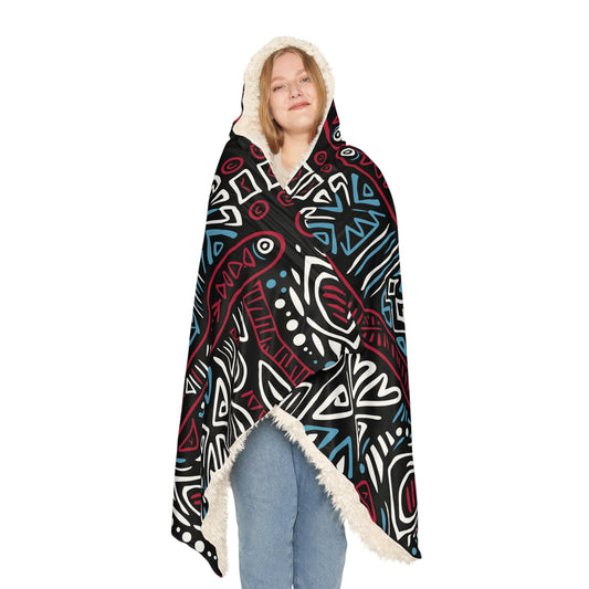 Ethnic Rhythms Snuggle Blanket