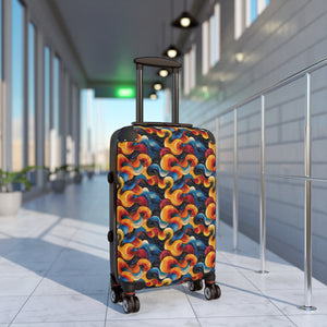 Cosmic Swirl Suitcases