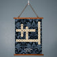 Wood Topped Wall Tapestry 3
