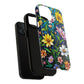 Flower Garden Stained Glass Phone Case, Tough Magnetic Cases, Floral Phone Cover, Durable Phone Accessories, Spring Gift, Birthday Present