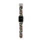 Blossom Elegance: Noir Garden Floral Watch Band - Stylish Floral Design for Smartwatches