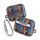 Psychedelic Visions Colorful Artistic AirPod Case - Unique Design for Music Lovers