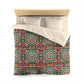 "Kaleidoscope Comfort Duvet Cover''