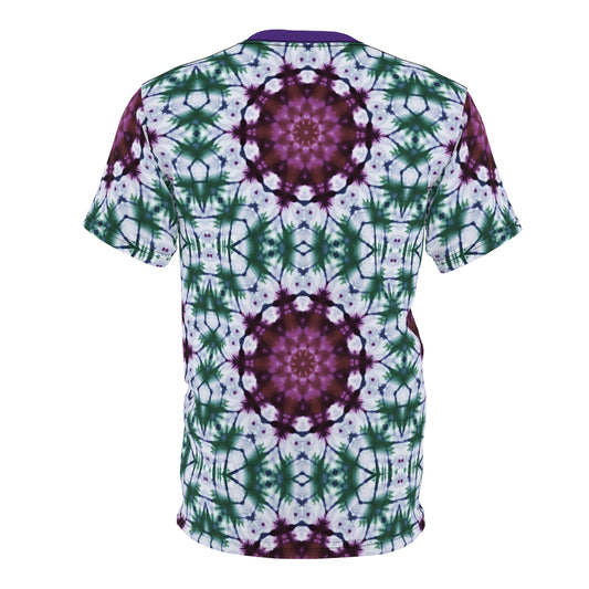 Mystic Garden Tie and Dye Unisex Tee (AOP)