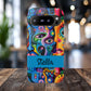 Psychedelic Visions Vibrant Samsung, iPhone and Google Pixel Phone Cases - Colorful Artistic Design
