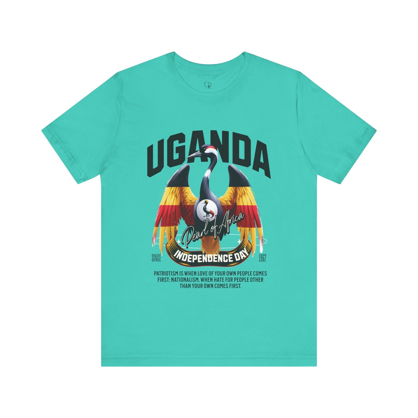 Uganda Independence Day Unisex Jersey Short Sleeve Tee