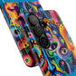 Psychedelic Visions Vibrant Samsung, iPhone and Google Pixel Phone Cases - Colorful Artistic Design