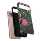 Personalized Floral Fantasy Samsung and Google Pixal Phone Case – Personalized Tough Cases with Colorful Garden Design
