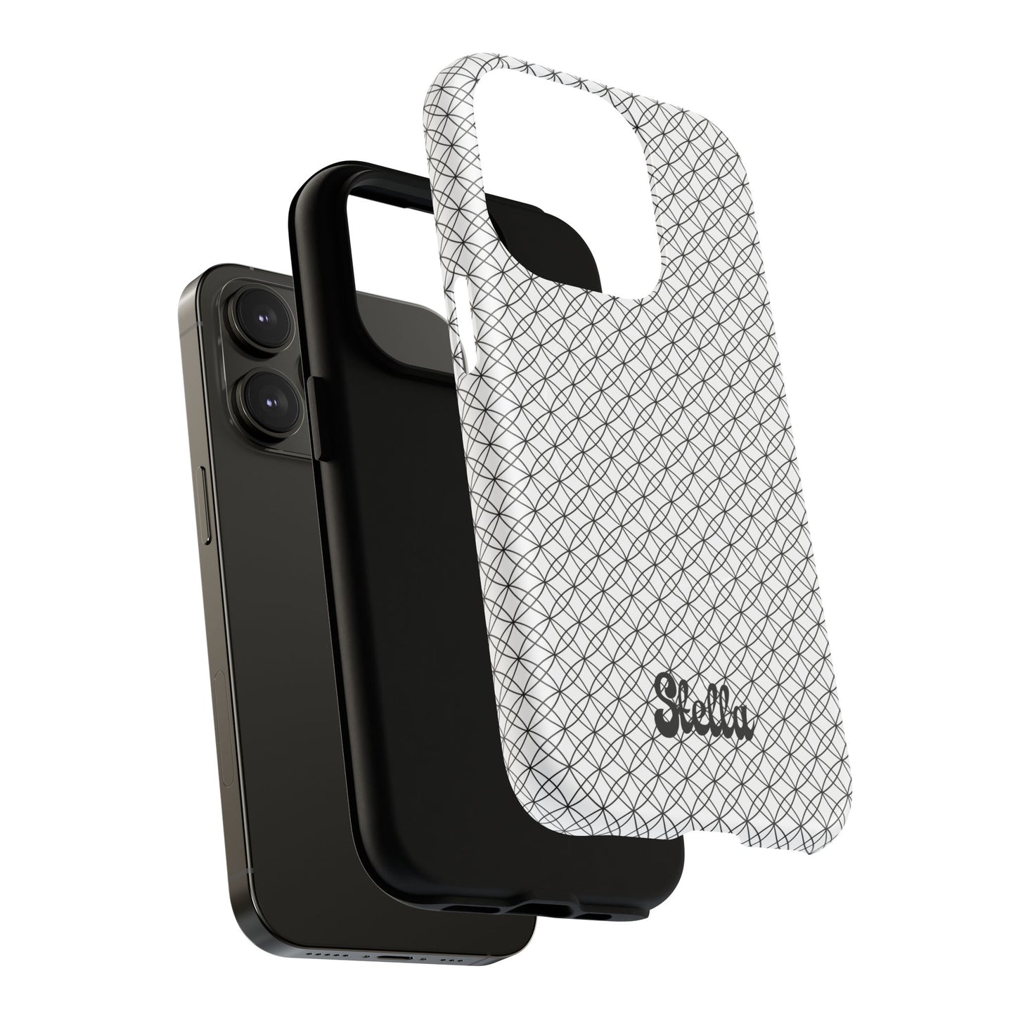 Personalized Geometric Phone Case, Stylish Tough Magnetic Cases, Unique Protection, Trendy Gift for Tech Lovers, Modern Mobile Accessory