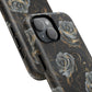 Midnight Bloom Tough iPhone Magnetic Cases,  iPhone 14, iPhone 15, iPhone 16, Pro, Pro Max, Plus MagSafe Case, Protective Tech Accessories, Gift for Her, Floral Design