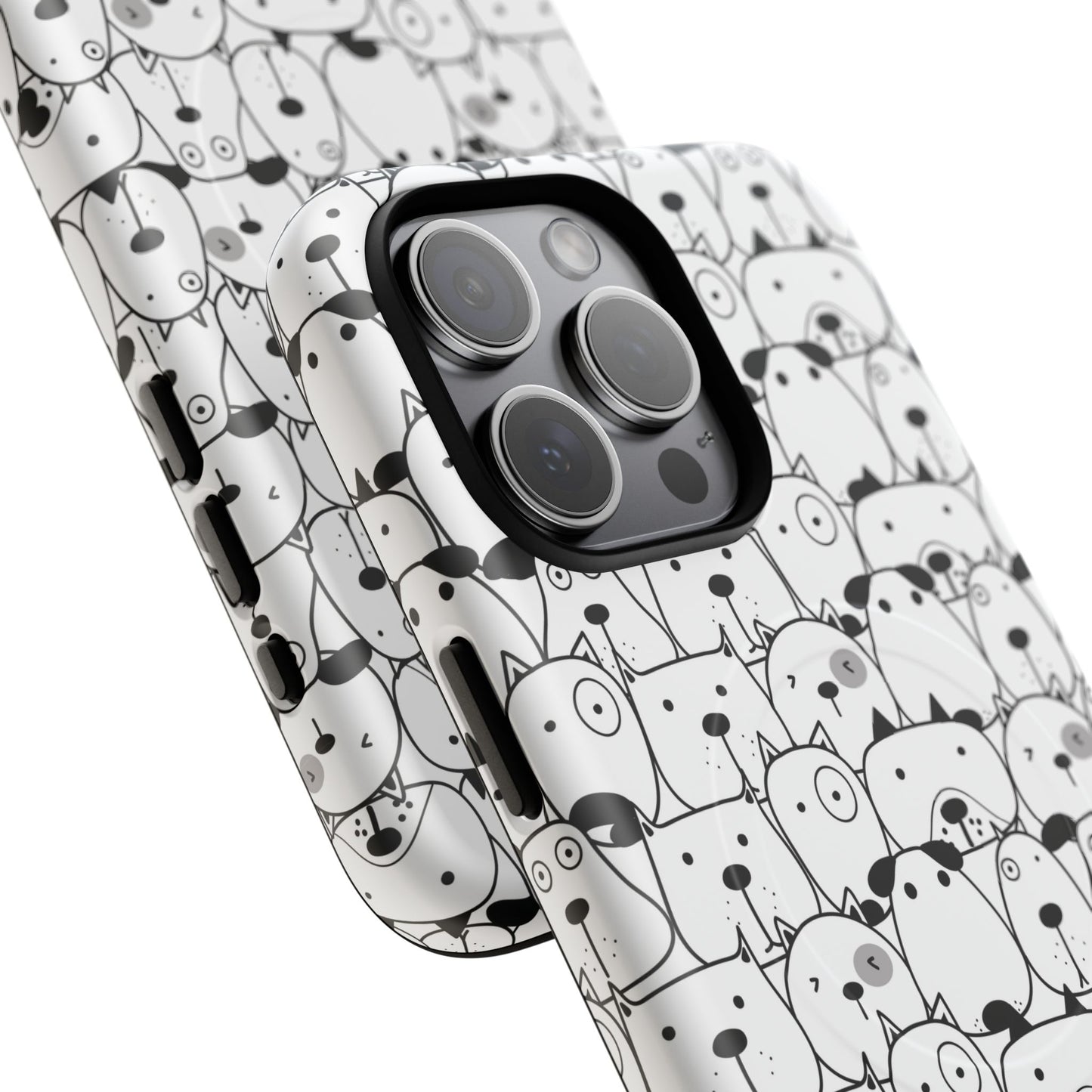 Cute Animal Pattern Phone Case, Tough Magnetic Cases for Pet Lovers, Gifts for Birthday, Holiday, Cute Accessories, Phone Covers