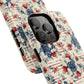 Rose & Glory Tough iPhone Magnetic Case, Vibrant Protective Cover, Stylish Gift for Her, Floral Design, iPhone Accessories, Anniversary Gift