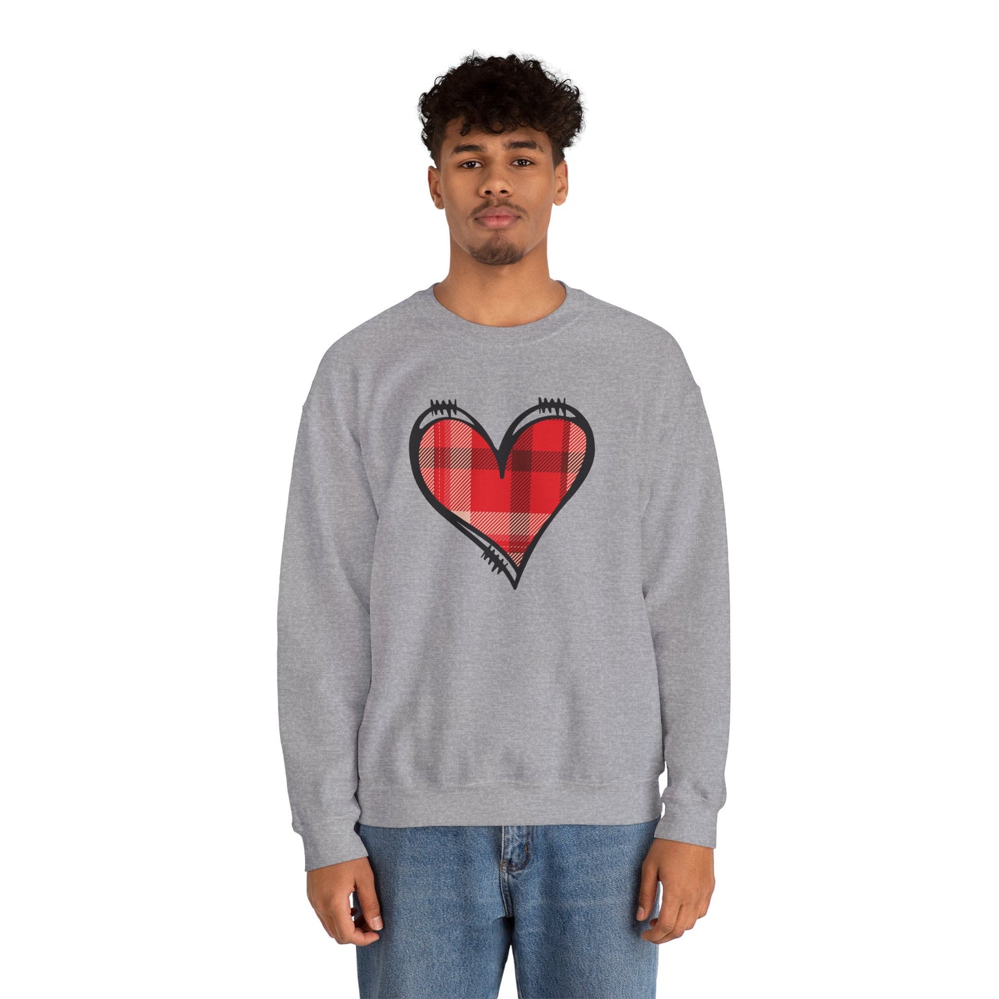 LOVE Always Unisex Heavy Gildan Blend™ Crewneck Sweatshirt.