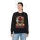 Faithful Harvest Cross Unisex Heavy Blend™ Crewneck Sweatshirt