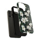 Midnight Magnolia Tough iPhone Magnetic Case, Stylish Stained Glass iPhone Protection, Nature Lover Gift, Spring Vibes