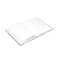 Personalized Stained Glass Lotus Blossom Hardcover Notebook — Custom Name and Affirmation Puffy Cover Journal.