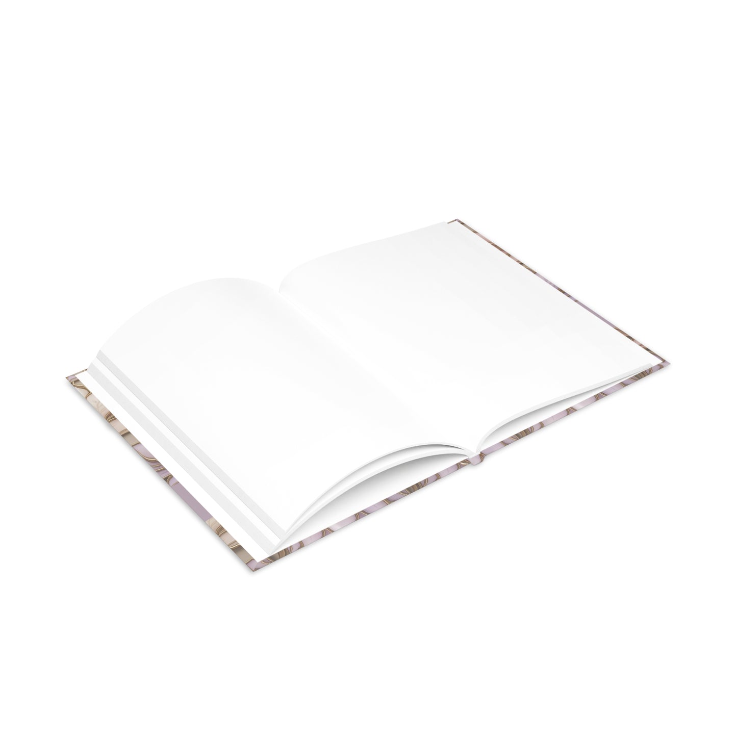Personalized Stained Glass Lotus Blossom Hardcover Notebook — Custom Name and Affirmation Puffy Cover Journal.