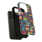 Colorful Book-Themed Phone Case, Literary Gift, Tough Magnetic Case, Book Lover’s Accessory, Phone Protection, Reading Enthusiast