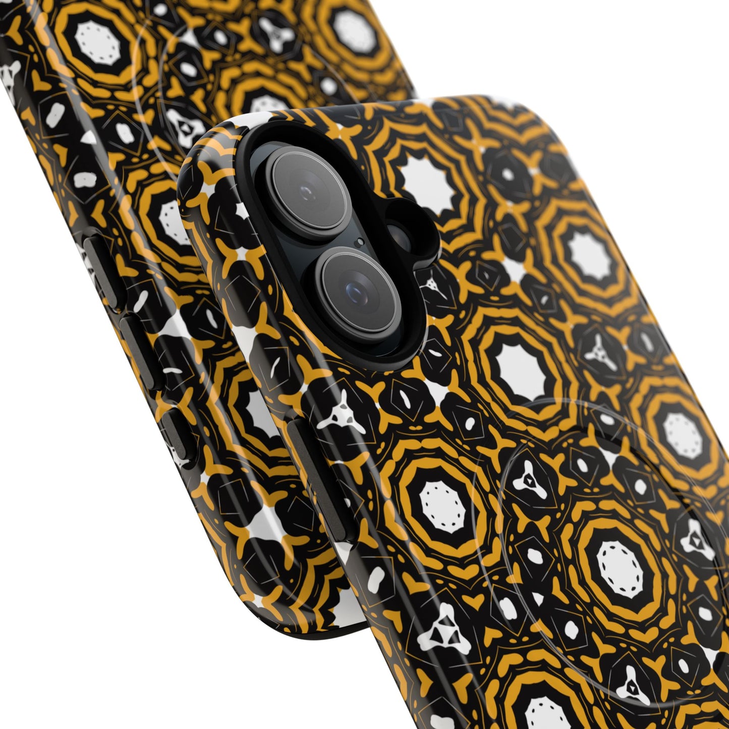 Stylish Tough Magnetic Phone Case, Unique Pattern Phone Cover, Durable Magnetic Case, Trendy Tech Accessories, Gift for Phone Lovers