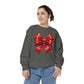 Bow Charm Valentines Unisex Comfort Colors Garment-Dyed Sweatshirt