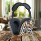 Afrobeat Harmony AirPods Max Case, Colorful Tribal Geometric Pattern.