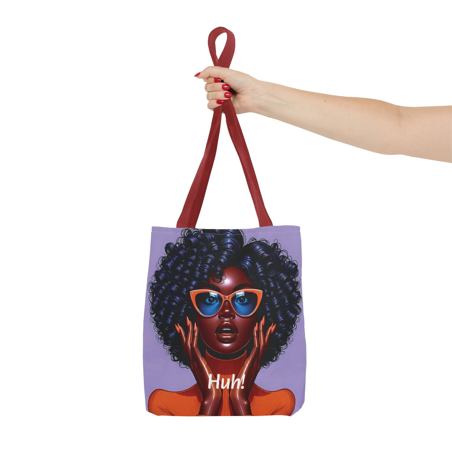 Afro Luxe Glow Tote Bag