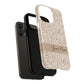 Personalized Zebra Animal Print Cover, Tough Magnetic MagSafe® iPhone® 13, 14, 15, 16, 17, Pro, Pro Max, Plus Cases (Custom Name).