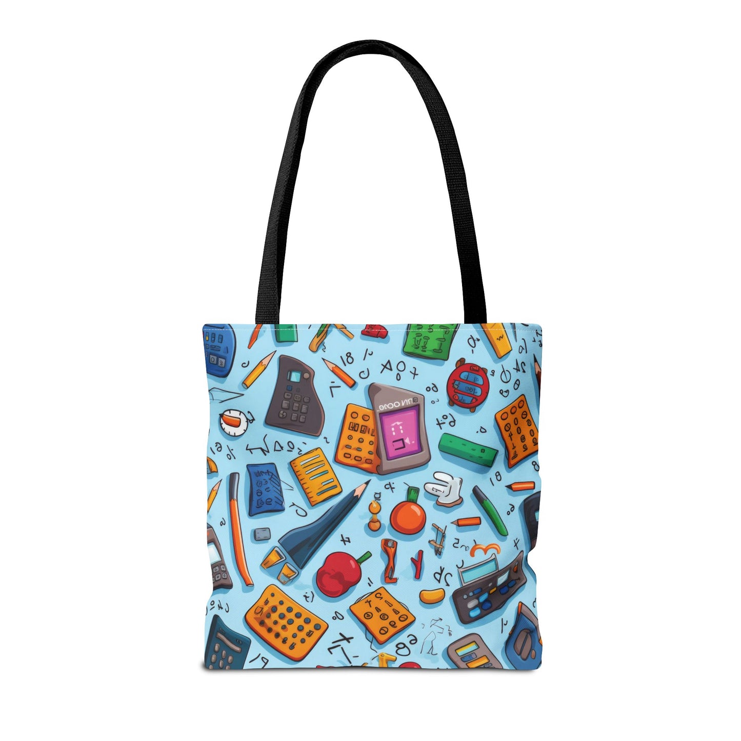 Blue Academic Adventures Tote Bag