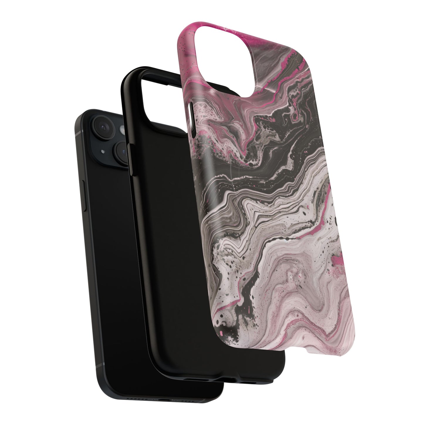 Stylish Magnetic iPhone Cases for Tough Protection, Trendy iPhone Covers, Gift for Teens, Modern Tech Accessories, Marble iPhone Design Cases