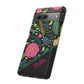 Personalized Floral Fantasy Samsung and Google Pixal Phone Case – Personalized Tough Cases with Colorful Garden Design