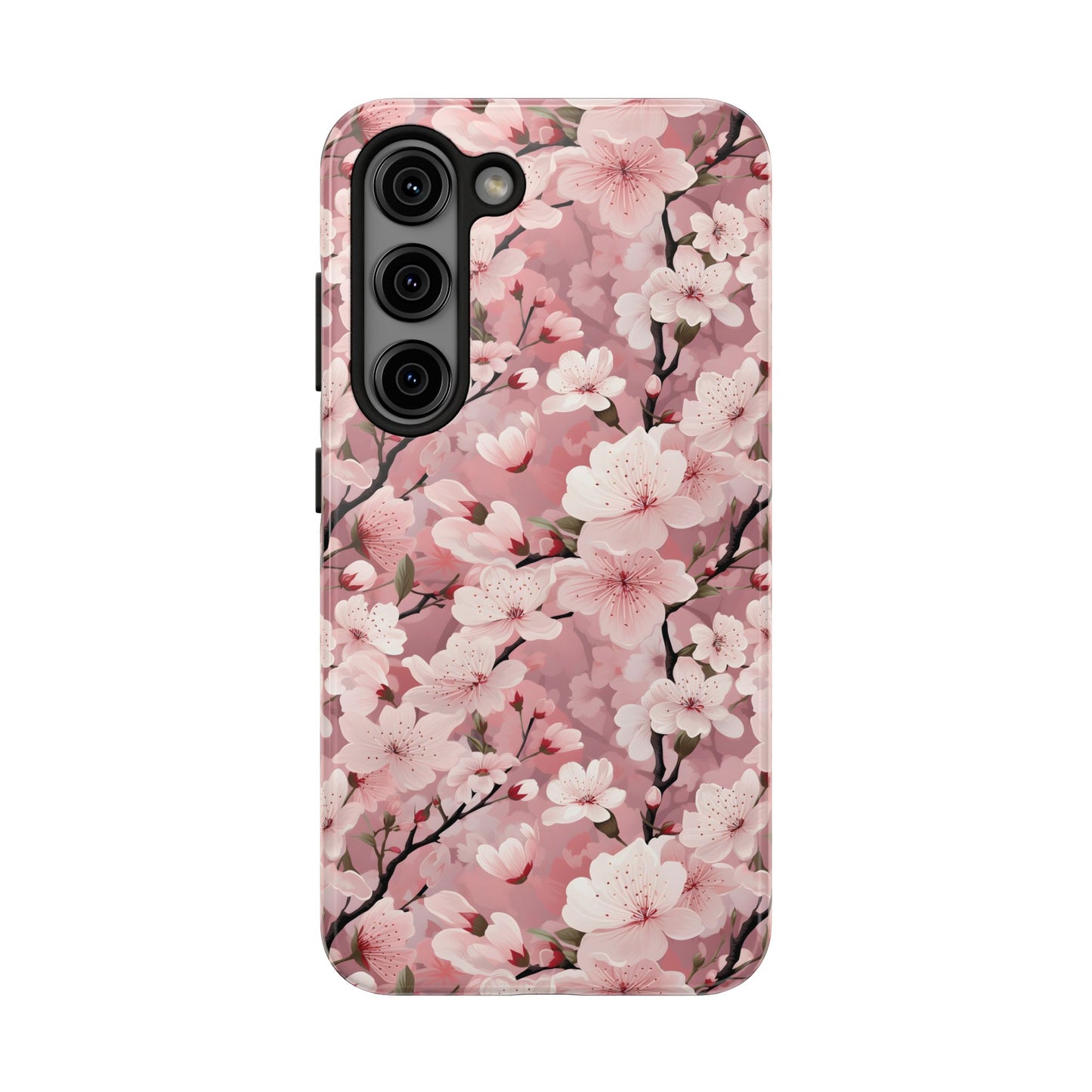 Cherry Blossom iPhone and Samsung Tough Phone Cases