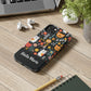 Personalized Whimsical Feline Garden Tough Phone Case — Custom Name iPhone & Samsung