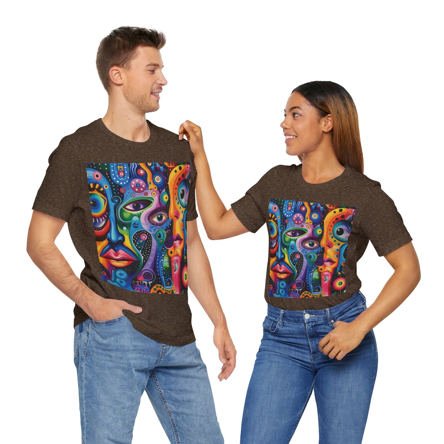 Psychedelic Visions Unisex Jersey Short Sleeve Tee