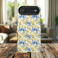 Sunshine Blue Coquette Bows Tough iPhone Magnetic Case for iPhones, Cute iPhone Cover, Spring Gift, Durable Case, Custom iPhone Protection