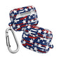 Patriotic Waves AirPod Case – Stars & Stripes Design, Mother’s, Father’s Day Gifts, Anniversary Gifts.