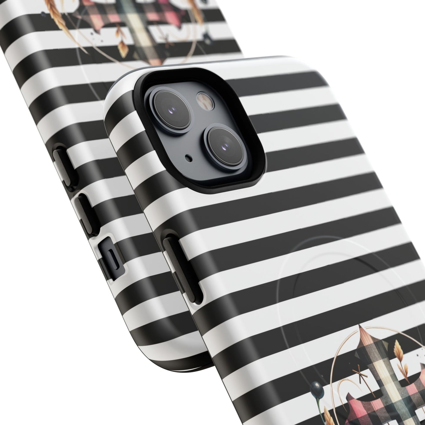 Striped in His Glory iPhone Case, Tough Magnetic Phone Protector, MagSafe iPhone Cover, Durable Case for Everyday Use, Gift for Nature Lovers, Vibrant Design.