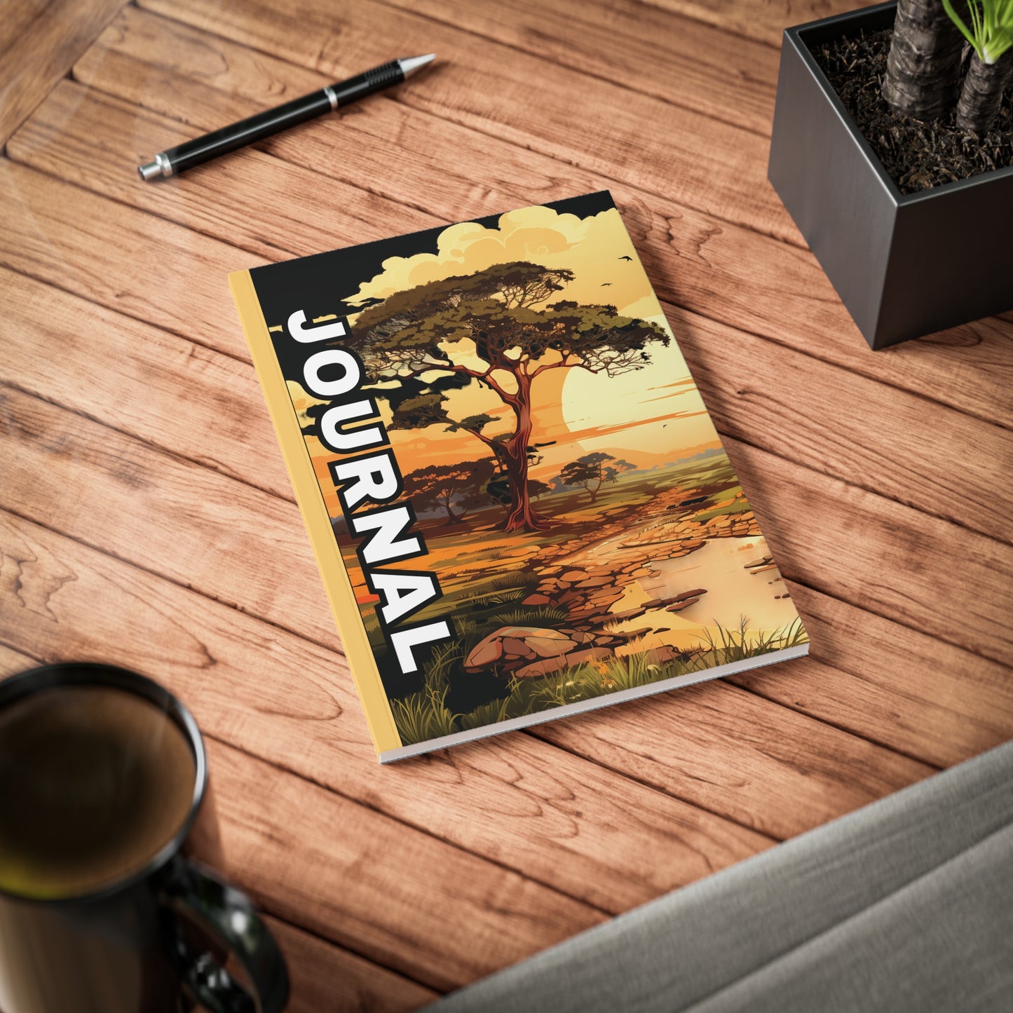 Inspirational A5 Softcover Journal, Beautiful Nature Journal, Travel Diary, Thoughtful Gift, Mindfulness Writing.