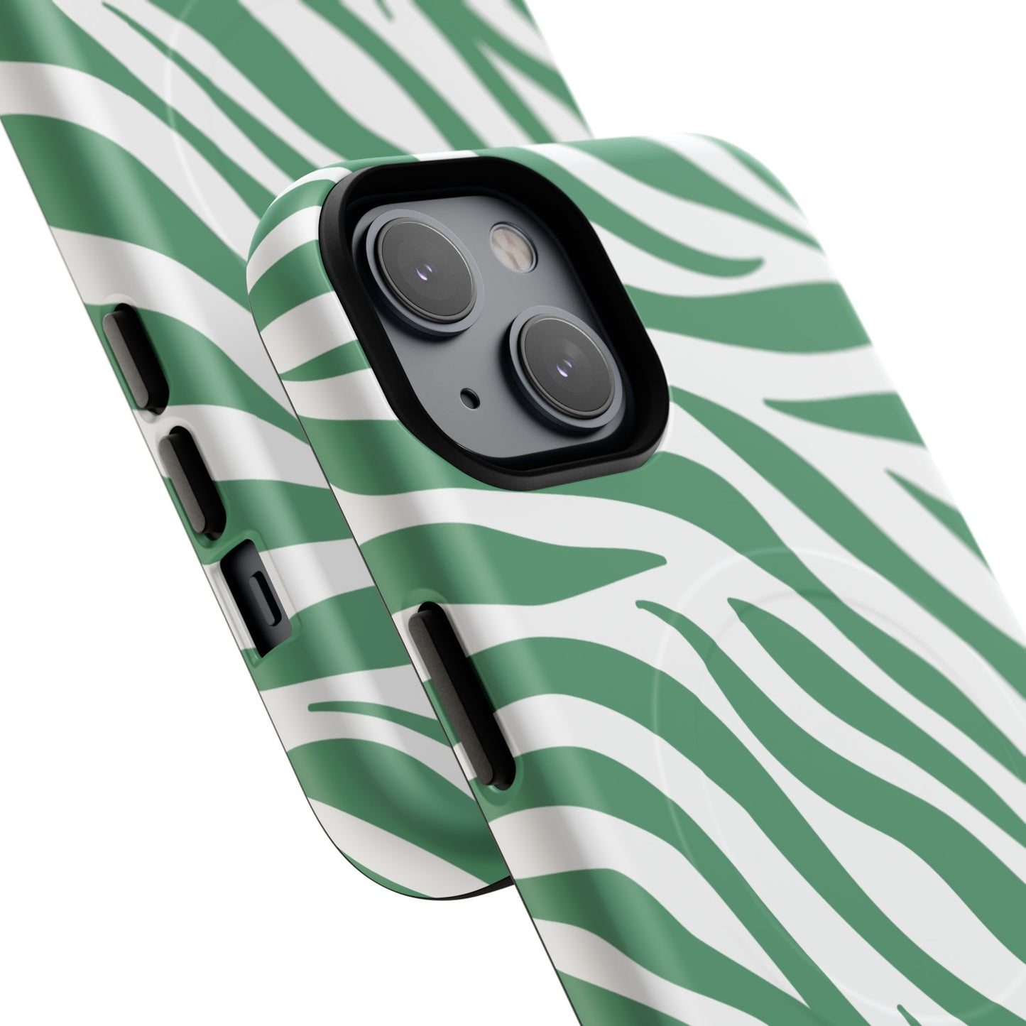 Trendy Zebra Print iPhone Case, Stylish Tough Magnetic Case for iPhone, Animal Print Accessory, Unique iPhone Cover, Gift for Animal Lovers