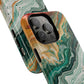 Stylish Tough Acrylic Magnetic iPhone Cases for Everyday Protection, Marble Design, Unique Gifts for Tech Lovers, Holiday Essentials