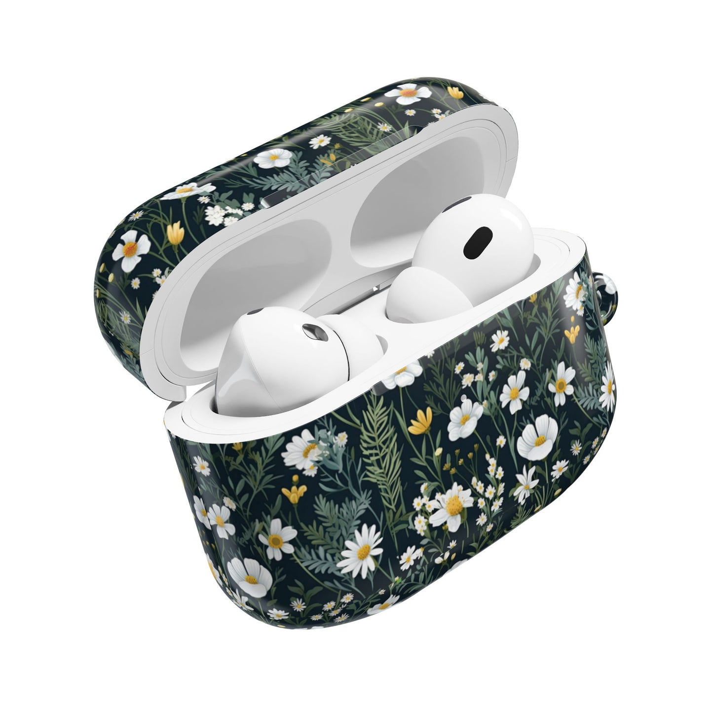 Daisy Delight Floral AirPod Case - Stylish Flower Design for Music Lovers