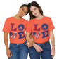 Patriotic Love Unisex Jersey Short Sleeve Tee