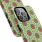 Personalized Meadow Mandala Bloom Vibrant Flower  — Green & Pink Geometric Daisy Design