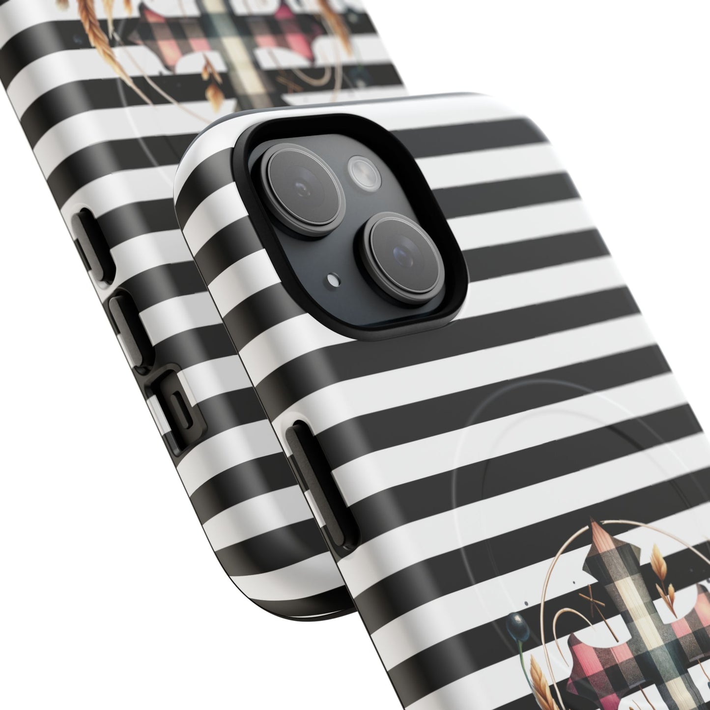 Striped in His Glory iPhone Case, Tough Magnetic Phone Protector, MagSafe iPhone Cover, Durable Case for Everyday Use, Gift for Nature Lovers, Vibrant Design.
