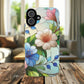 Rose Petal Mosaic Tough iPhone Magnetic Case, Durable Protection, Stylish iPhone Design, Gift for Her, Nature Lover, Unique Stained Glass  Accessory