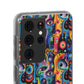Psychedelic Visions Flexi iPhone and Samsung Case - Colorful Abstract Design.